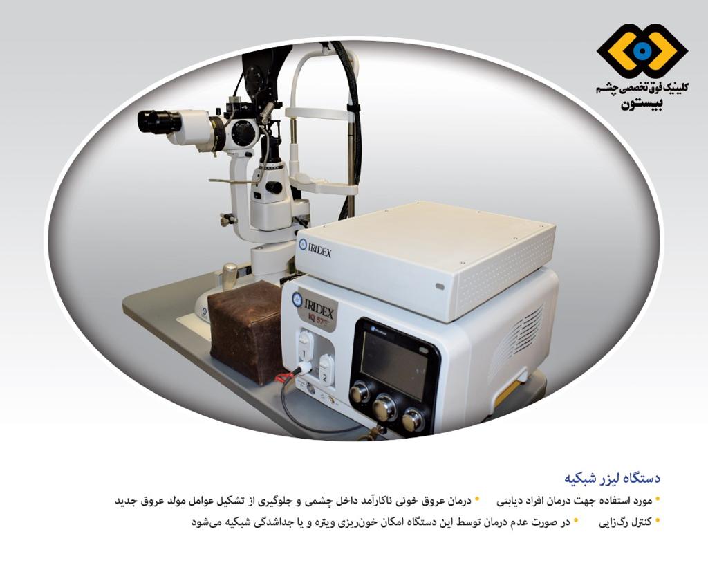 بخش لیزر شبکیه